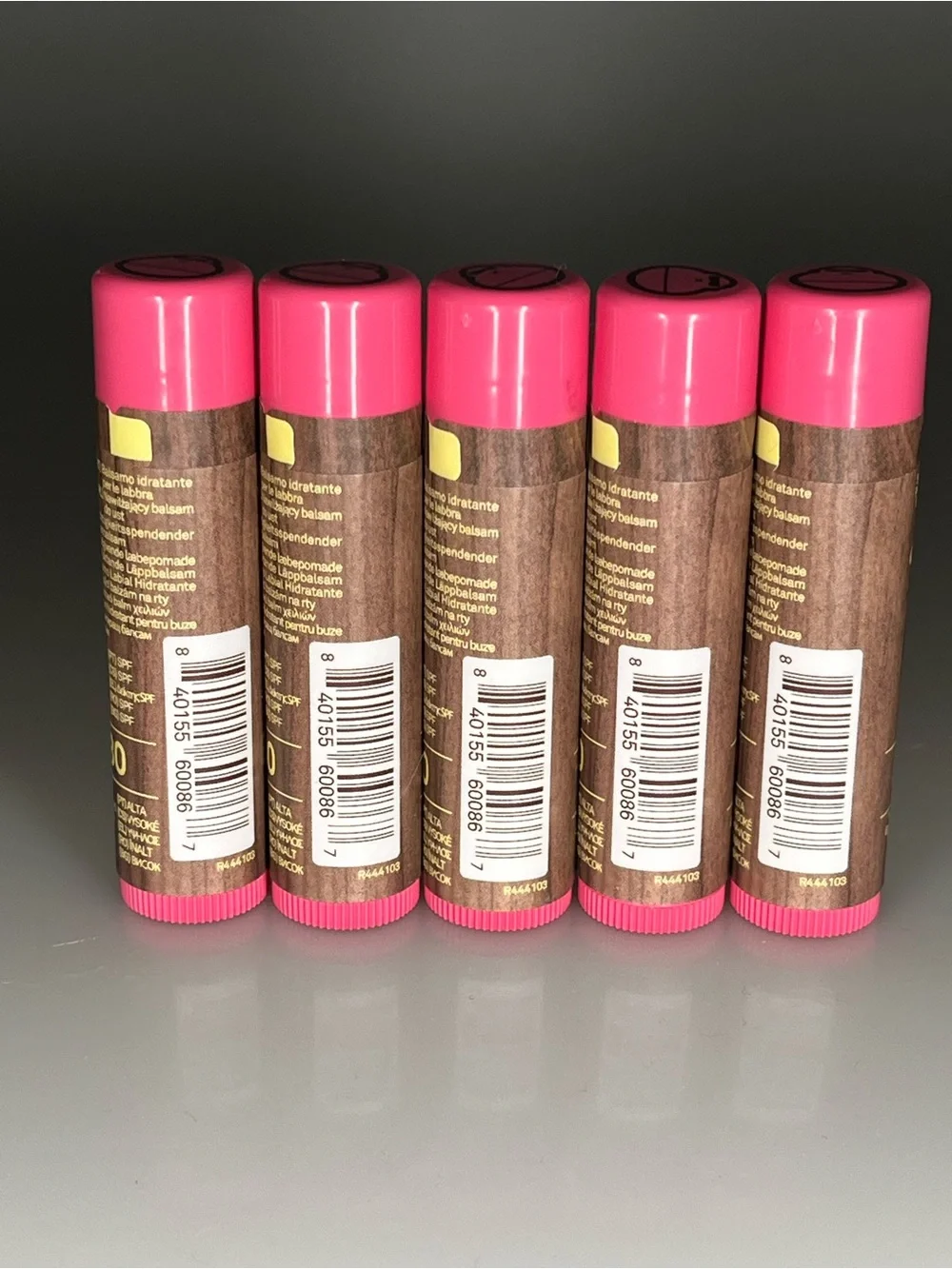 Sun Bum SPF 30 Sunscreen Lip Balm Pomegranate Lot Of 5